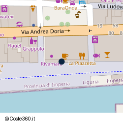 Posizione della concessione demaniale marittima Comune di Imperia, A. 2019, N. 45