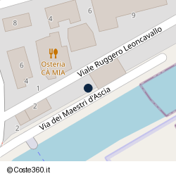 Posizione della concessione balneare Comune di Cervia, A. 2014, N. 21