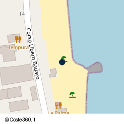 Posizione della concessione balneare Comune Laigueglia, A. 2004, N. 06