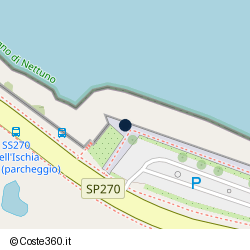 Posizione della concessione demaniale marittima Comune di Casamicciola Terme, A. 2024, N. 8