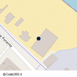 Posizione della concessione demaniale marittima Comune di Cesenatico, A. 2011, N. 81