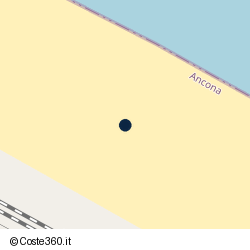 Posizione della concessione demaniale marittima Autorità Portuale di Mar Adriatico Centrale, A. 2010, N. 32