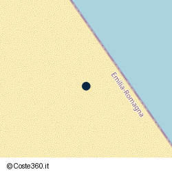 Posizione della concessione demaniale marittima Comune di Rimini, A. 2008, N. 47