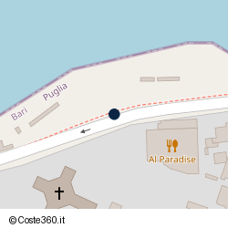 Posizione approssimativa di Lido La Baia - Restaurant Exclusive Beach Club