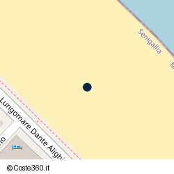 Posizione della concessione balneare Comune di Senigallia, A. 2019, N. 93