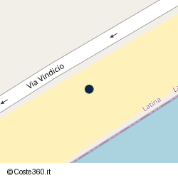 Posizione della concessione balneare Comune di Formia, A. 2009, N. 06
