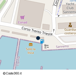 Posizione della concessione demaniale marittima Comune di San Remo, A. 2023, N. 15