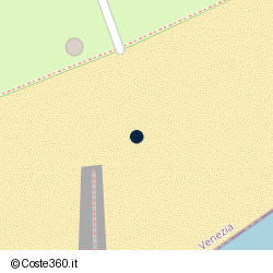 Posizione della concessione demaniale marittima Comune Cavallino-Treporti, A. 2025, N. 72