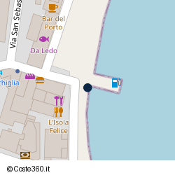 Posizione della concessione demaniale marittima Comune di Monte Argentario, A. 2019, N. 26