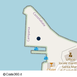 Posizione della concessione demaniale marittima Comune di Castellabate, A. 2022, N. 11