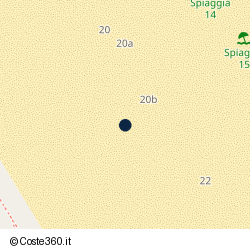Posizione della concessione demaniale marittima Comune di Rimini, A. 2005, N. 38