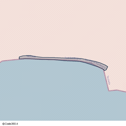 Posizione della spiaggia Spiaggia senza nome (localizzazione generica)