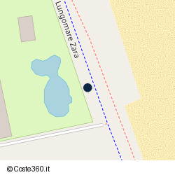 Posizione della concessione demaniale marittima Comune di Giulianova, A. 2017, N. 40282