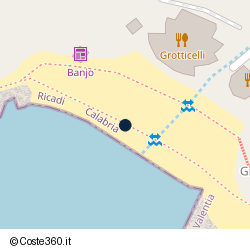 Posizione della concessione demaniale marittima Comune di Ricadi, A. 2025, N. 24