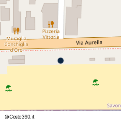 Posizione della concessione balneare Comune di Finale Ligure, A. 2005, N. 17