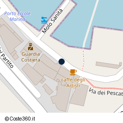 Posizione della concessione demaniale marittima Comune di Monte Argentario, A. 2025, N. 0097