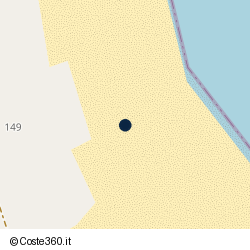Posizione della concessione demaniale marittima Comune di Ravenna, A. 2025, N. 144