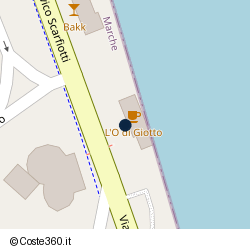 Posizione della concessione balneare Comune di Porto Recanati, A. 2011, N. 13