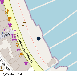 Posizione della concessione demaniale marittima Comune di Santa Margherita Ligure, A. 2009, N. 52