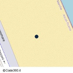 Posizione della concessione demaniale marittima Comune di San Benedetto Del Tronto, A. 2014, N. 60