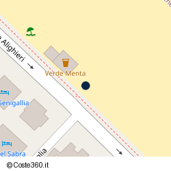 Posizione della concessione demaniale marittima Comune di Senigallia, A. 2020, N. 50