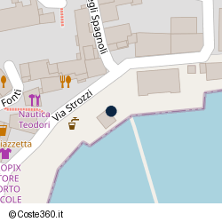 Posizione della concessione demaniale marittima Comune di Monte Argentario, A. 2025, N. 046