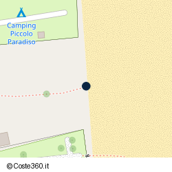 Posizione della concessione demaniale marittima Comune di Vieste, A. 2008, N. 19