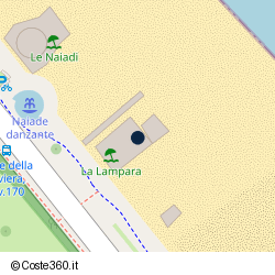 Posizione approssimativa di La Lampara