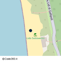 Posizione della concessione demaniale marittima Comune di Gallipoli, A. 2007, N. 33