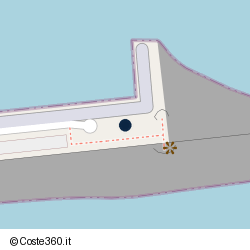 Posizione della concessione demaniale marittima Comune di Andora, A. 2019, N. 01-2019