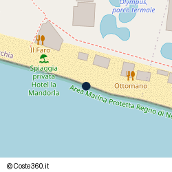 Posizione della concessione balneare Comune di Barano D'Ischia, A. 2012, N. 17/186