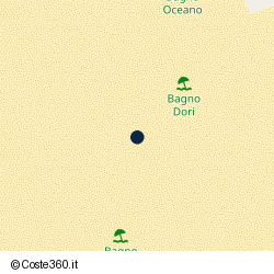 Posizione della concessione balneare Comune di Viareggio, A. 2018, N. 10