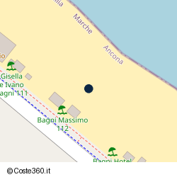 Posizione della concessione demaniale marittima Comune di Senigallia, A. 2019, N. 102