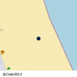 Posizione della concessione demaniale marittima Comune San Benedetto Del Tronto, A. 2015, N. 1