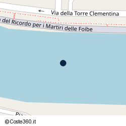 Posizione della concessione demaniale marittima Autorità Portuale di Mar Tirreno Centro Settentrionale, A. 2025, N. 0004