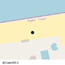 Posizione della concessione balneare Comune di Rodi Garganico, A. 2006, N. 189