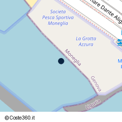 Posizione della concessione demaniale marittima Comune di Moneglia, A. 2008, N. 16
