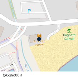 Posizione della concessione balneare Comune di Piombino, A. 2014, N. 1