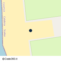 Posizione della concessione demaniale marittima Comune di Scalea, A. 2011, N. 40