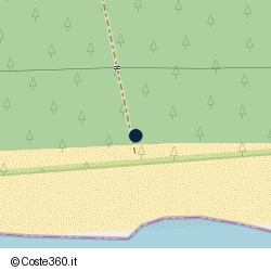 Posizione della concessione demaniale marittima Comune di Orbetello, A. 2024, N. 1