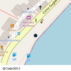 Posizione della concessione demaniale marittima Comune Santa Margherita Ligure, A. 2025, N. 65