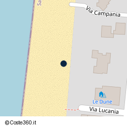 Posizione della concessione balneare Comune di San Vincenzo, A. 2010, N. 10