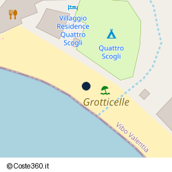 Posizione della concessione demaniale marittima Comune di Ricadi, A. 2025, N. 12