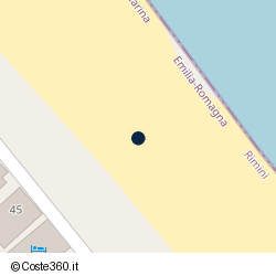 Posizione della concessione balneare Comune di Bellaria-Igea Marina, A. 2021, N. 36