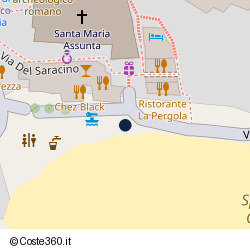 Posizione della concessione balneare Comune di Positano, A. 2021, N. 9
