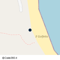 Posizione della concessione balneare Regione di Sardegna, A. 2009, N. RAS.10