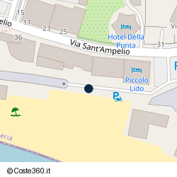 Posizione della concessione demaniale marittima Comune di Bordighera, A. 2013, N. 16