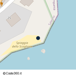 Posizione della concessione demaniale marittima Comune di Vietri Sul Mare, A. 2010, N. 7