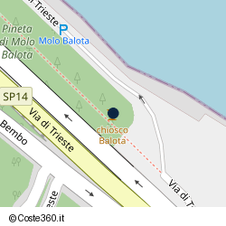 Posizione della concessione demaniale marittima Autorità Portuale di Mar Adriatico Orientale, A. 2021, N. 352