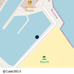 Posizione della concessione demaniale marittima Comune di Riccione, A. 2015, N. 519